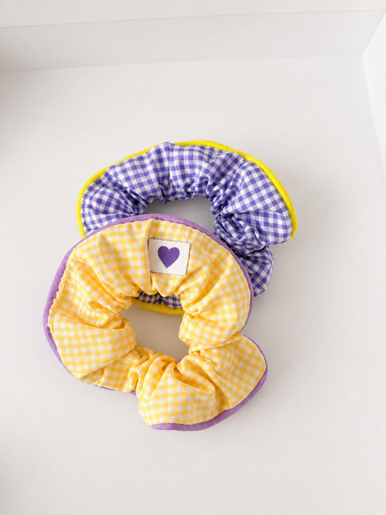 Scrunchie Lola μωβ