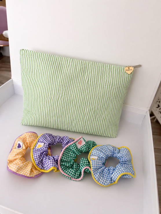 Make-up bag Spring πράσινο 