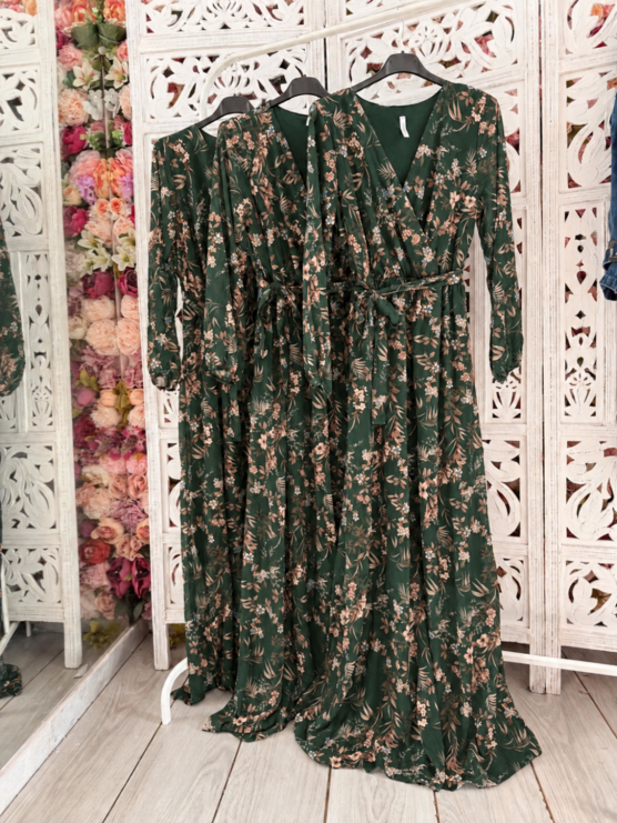 Φόρεμα flora κυπαρισσι
