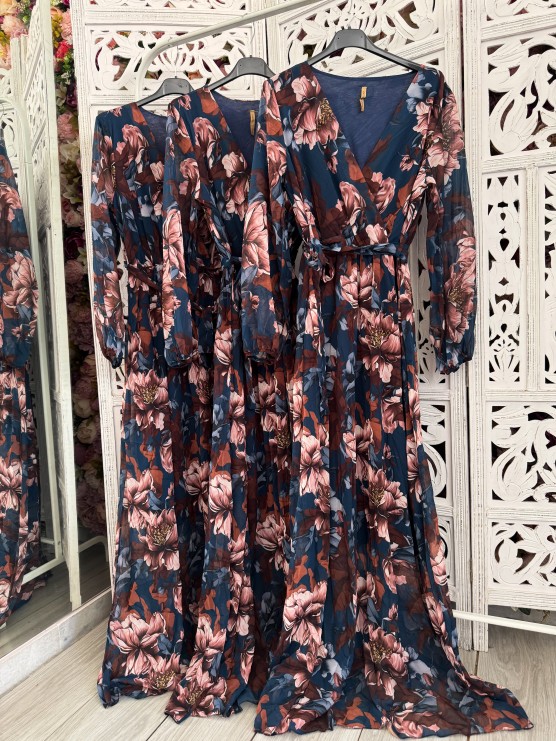 Φόρεμα autumn navy