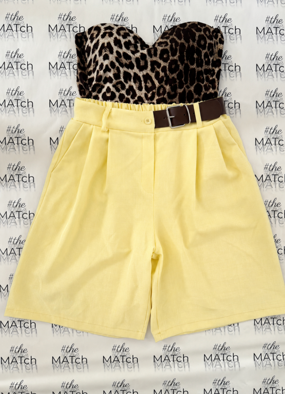 Shorts Delos κιτρινο