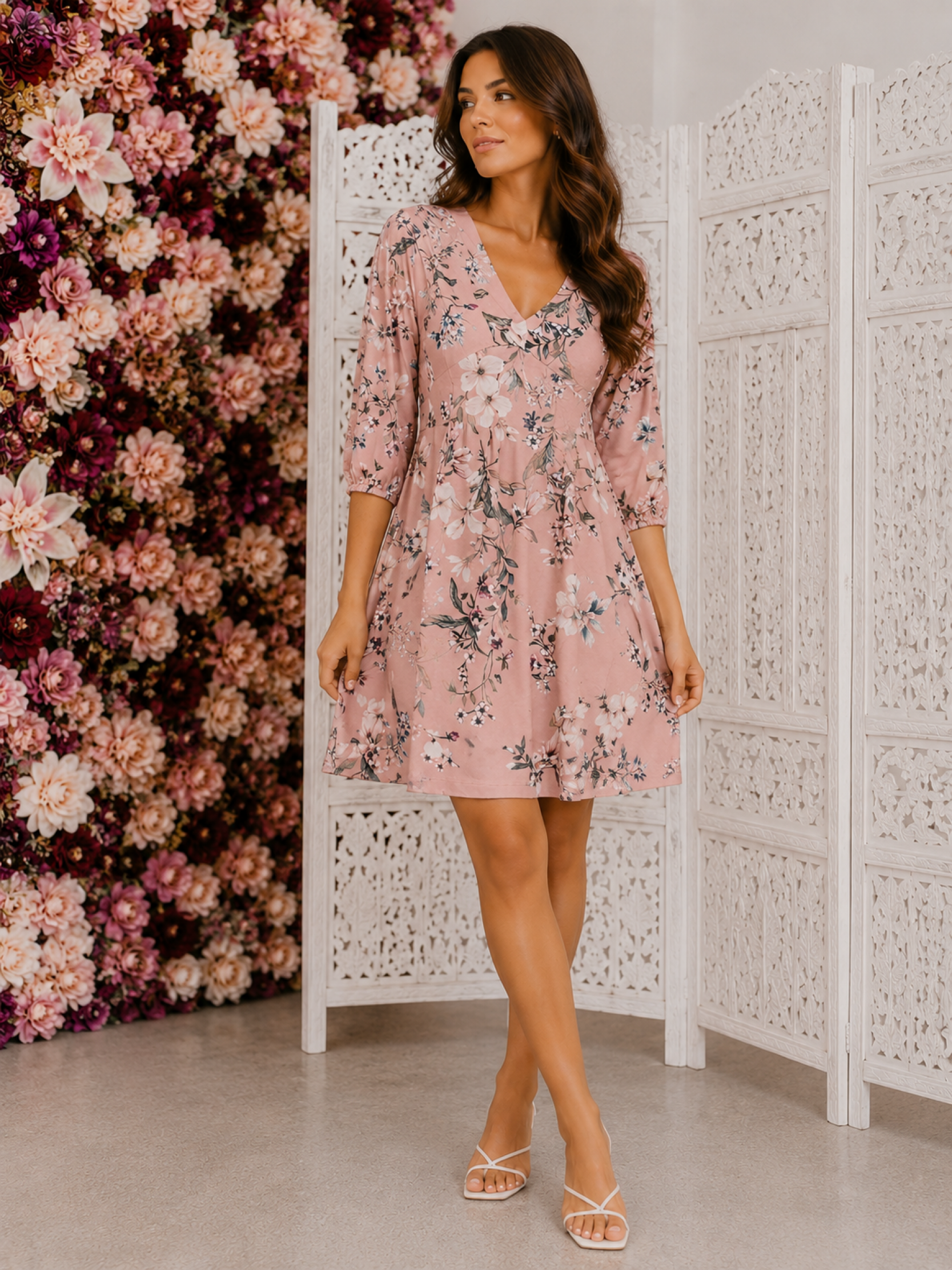 Φόρεμα kimki pink