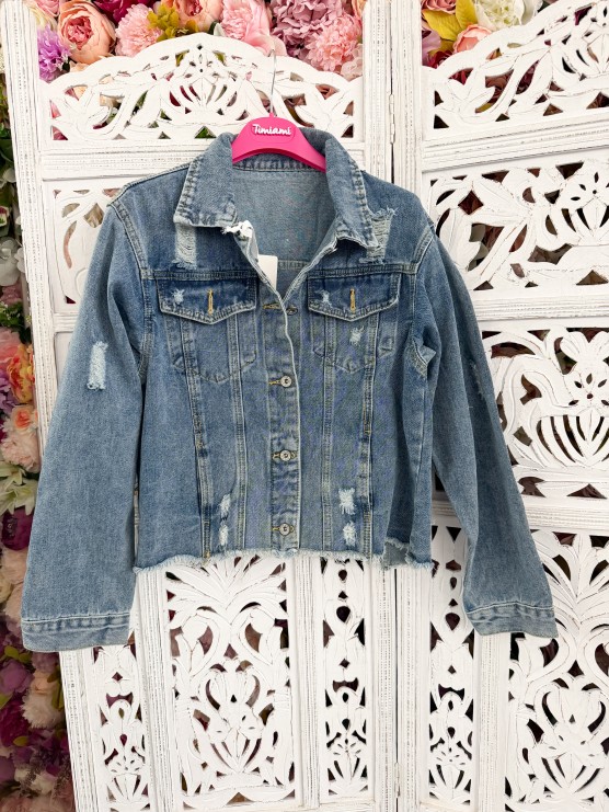 Jean jacket flor