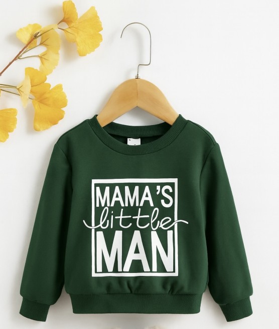 Baby φούτερ ”mama’s little man”