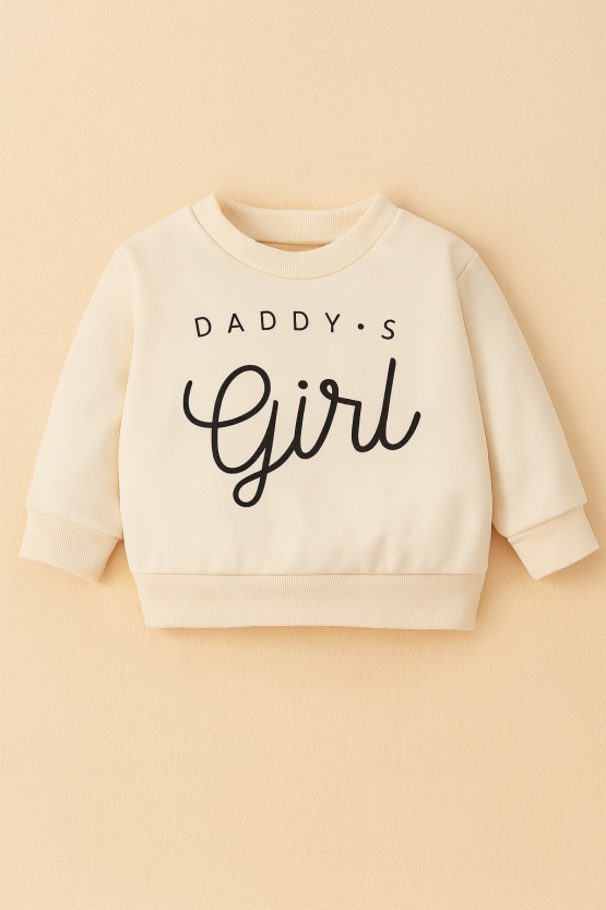 Baby φούτερ ”daddy’s girl”