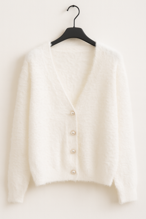 Ζακέτα Vera λευκή 