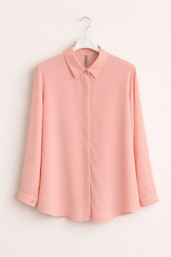 basic shirt peach 