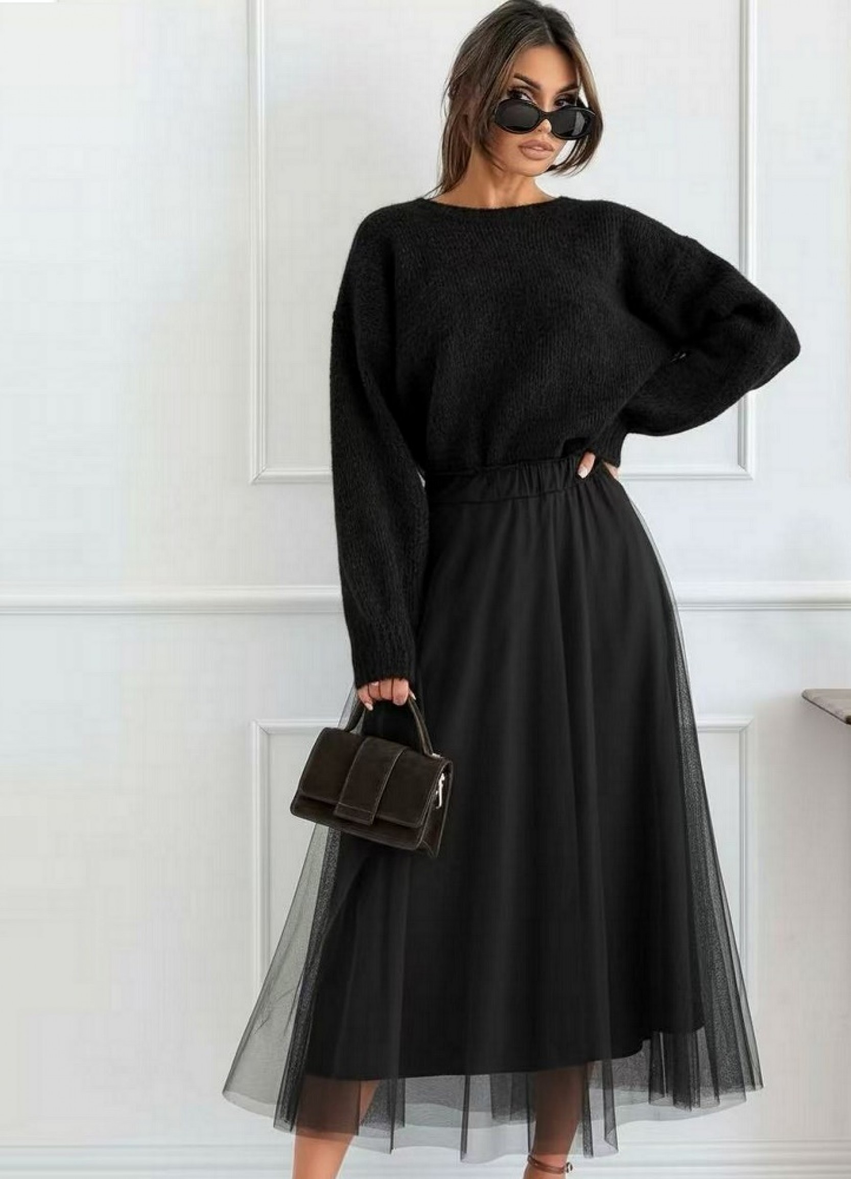 Φούστα stela μαυρη