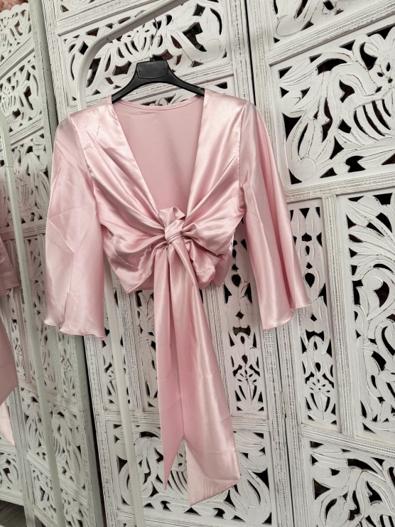 Satin  τοπ "Silia"