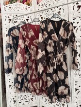 Flora dress μαύρο