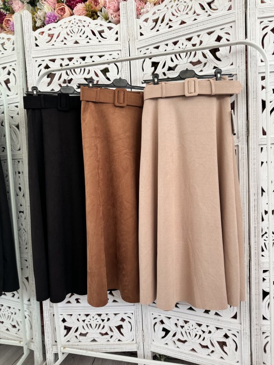 Φουστα dema μπεζ