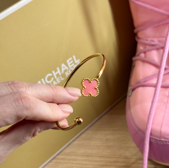 Βραχιόλι omega pink 