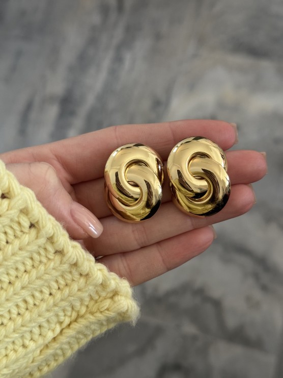 Σκουλαρίκια ira gold 