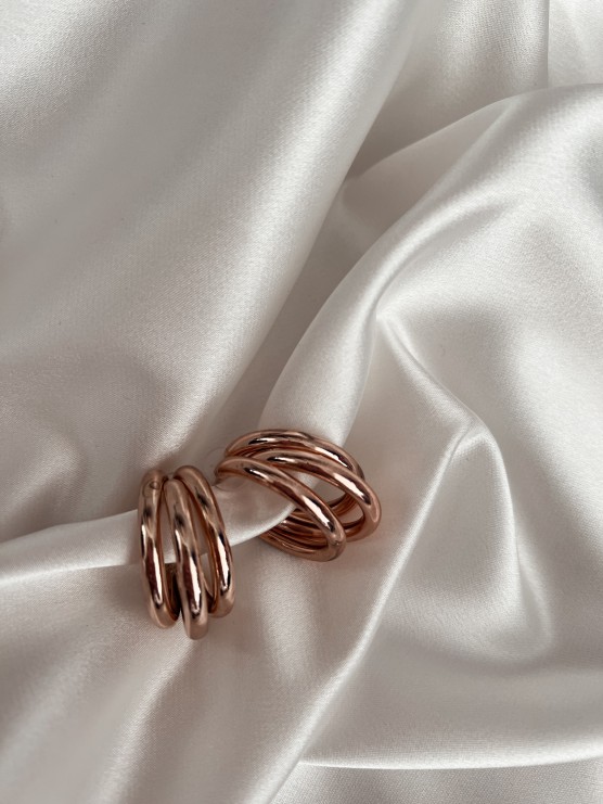 Σκουλαρίκια Yvony pink 