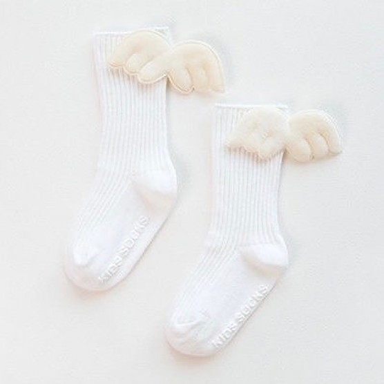 Angel socks κρεμ 